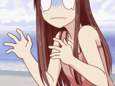 Surprised Girl With Glasses And Long Hair GIF