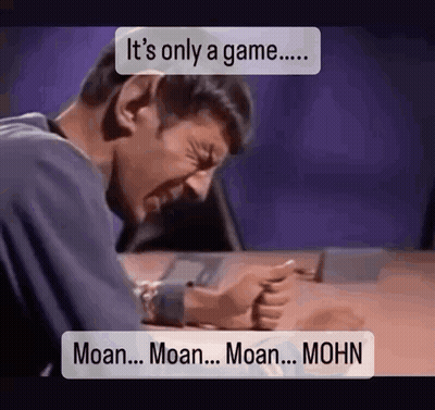 Surprised Man At Desk Saying It's Only A Game GIF