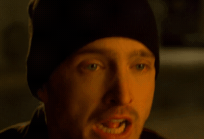 Surprised Man In Black Hat GIF