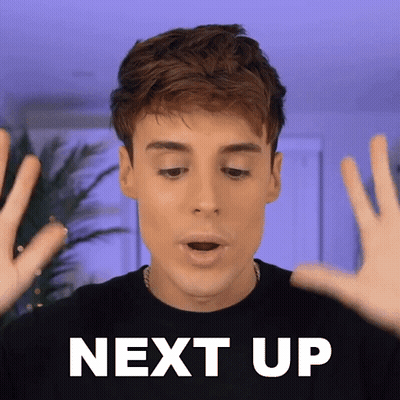 Surprised Man In Next Up Shirt GIF