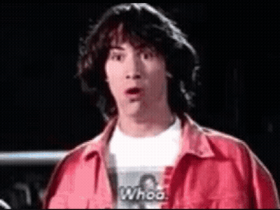 Surprised Man In Red Jacket GIF