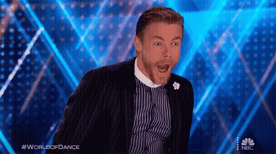 Surprised Man On NBC World Of Dance GIF