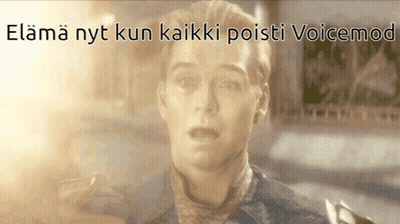 Surprised Man Saying Elama Nyt Kun Kaikki Poisti Voicemail GIF