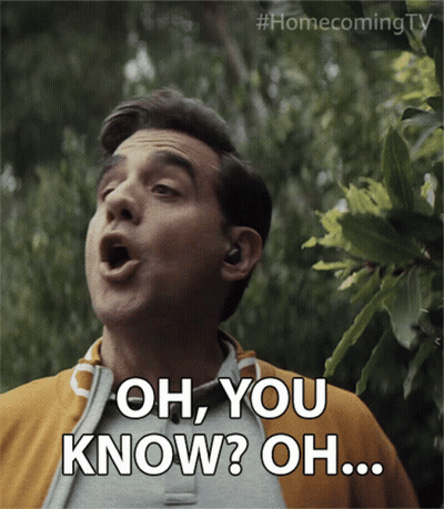 Surprised Man Saying Oh You Know Oh GIF