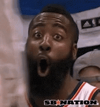 Surprised Man With Beard GIF