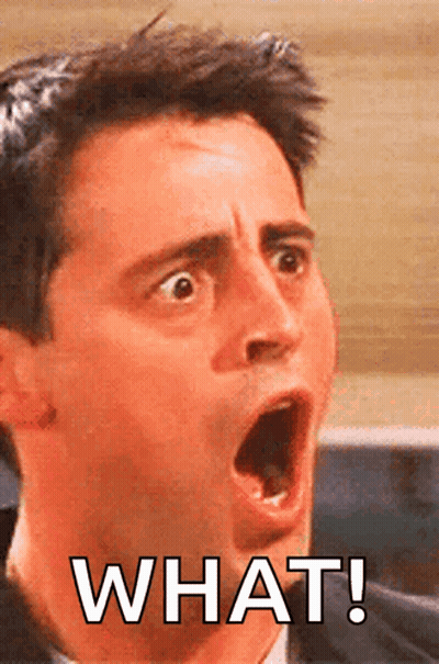 Surprised Man With What GIF