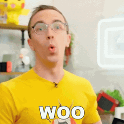 Surprised Man Woooo Face GIF