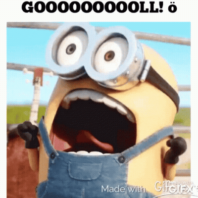 Surprised Minion GIF
