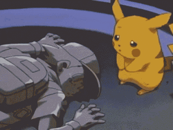 Surprised Pikachu Lightning Power GIF