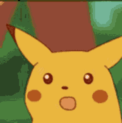 Surprised Pikachu Surpised Pikachu Face GIF