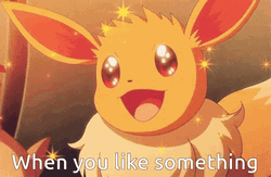 Surprised Pikachu Wide Eyes Big Grin GIF