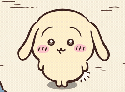 Surprised Rabbit GIF