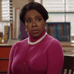 Surprised Sheryl Lee Ralph Aww Shucks GIF