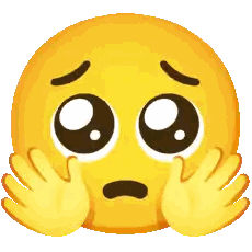 Surprised Smiley Face Sticker