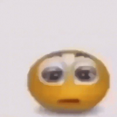 Surprised Smiley With Holy Moly Speech GIF