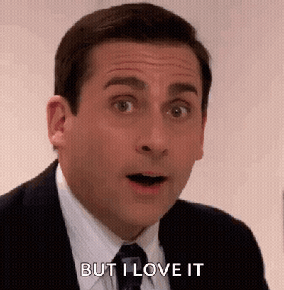 Surprised Suit Man Says But I Love It GIF