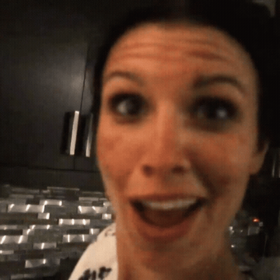 Surprised Woman GIF