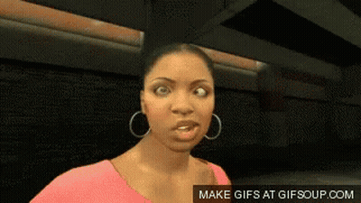 Surprised Woman GIF