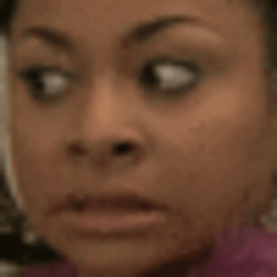 Surprised Woman Close Up GIF