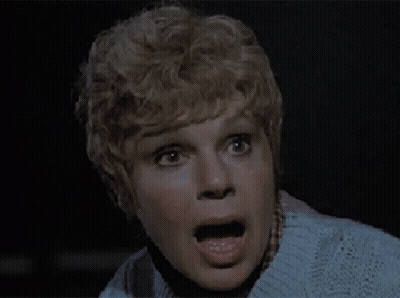Surprised Woman Close Up GIF