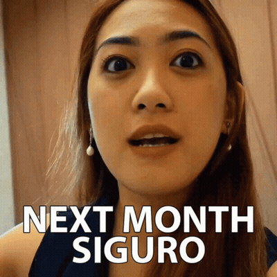 Surprised Woman Next Month Siguro GIF