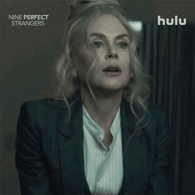 Surprised Woman On Hulu Ad GIF