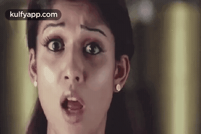 Surprised Woman Open Mouth GIF