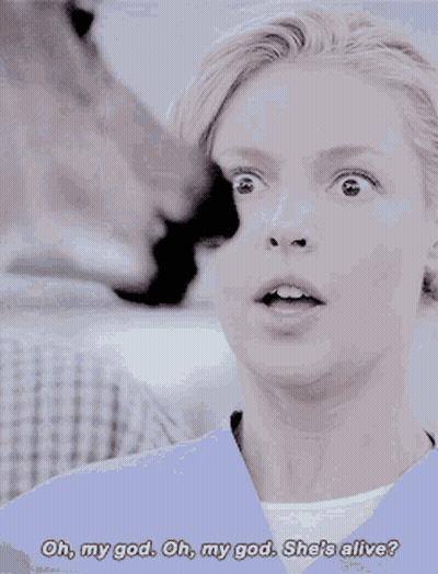 Surprised Woman Saying Oh My God GIF