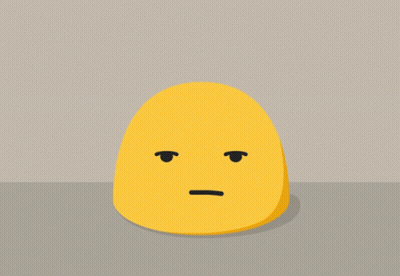 Surprised Yellow Smiley GIF