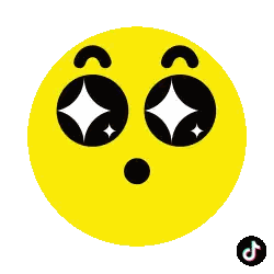 Surprised Yellow Smiley Sticker