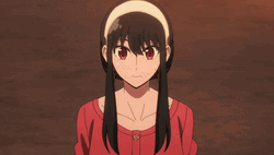Surprised Yor Forger Tennis Racket GIF
