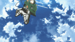 Survey Corps Leader Levi Ackerman GIF