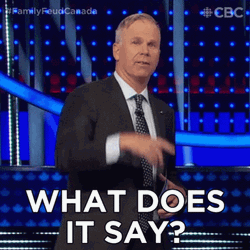 Survey Says Gerry Dee What Does It Say GIF