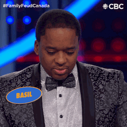 Survey Says Guy Sure With His Answer GIF