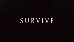 Survive Minimalist Graphic Design GIF