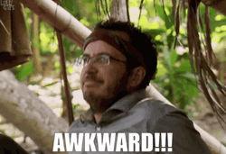 Survivor Rick Devens Awkward GIF