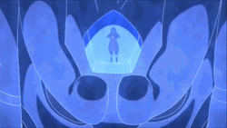 Susanoo Slicing A Rock GIF