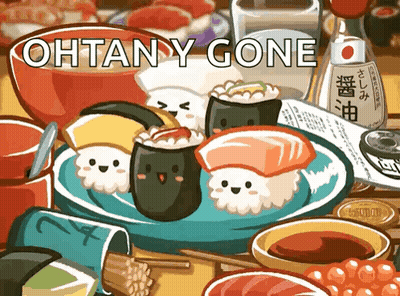 Sushi With Ohtany Gone GIF