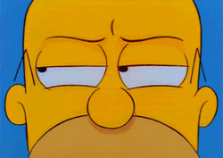 Suspicious Eyes Homer Meme GIF