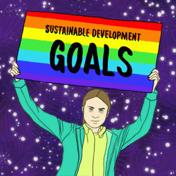 Sustainable Development Goals Greta Thunberg GIF