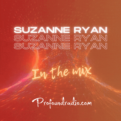 Suzanne Ryan In The Mix Poster By Profoundradio.com GIF