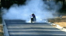 Suzuki GSX R Burnout GIF