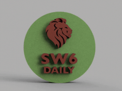 SW6 Daily Lion Head Logo GIF
