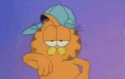 Swag Garfield GIF