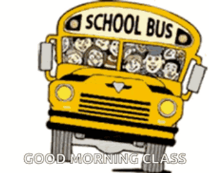 Swaying School Short Bus GIF