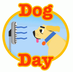 Sweating Happy Dog Day Today GIF