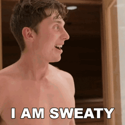 Sweating Meme Guy Says I'm Sweaty GIF