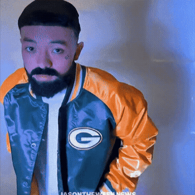 Sweaty Bear With Pants Saying Bear GIF