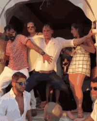 Sweaty Guy Enjoying Rave Party  GIF
