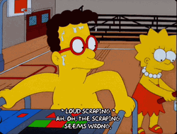Sweaty Kyle Database With Lisa Simpson GIF
